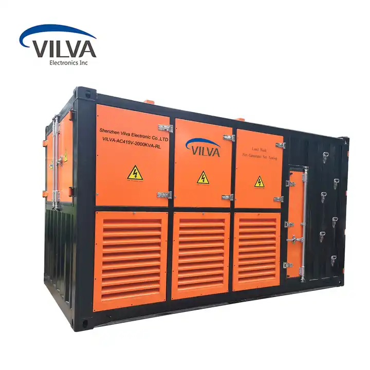 AC415V-2000KW Outdoor Resistive Load Bank