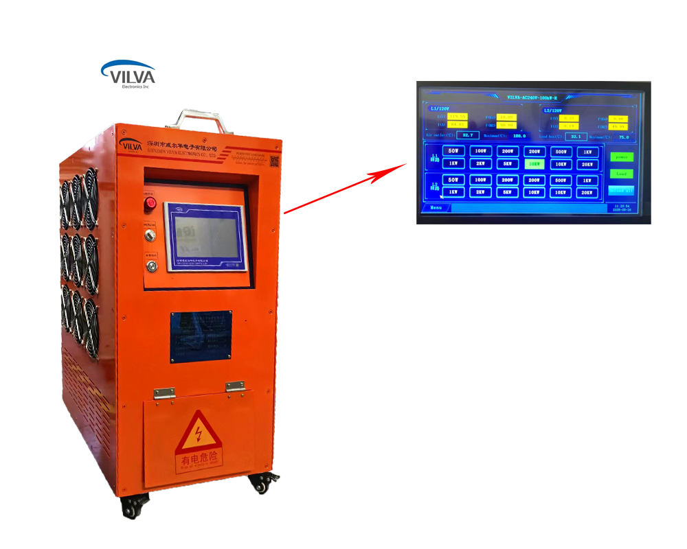 Portable AC400V-108KW- Resistive Load Bank