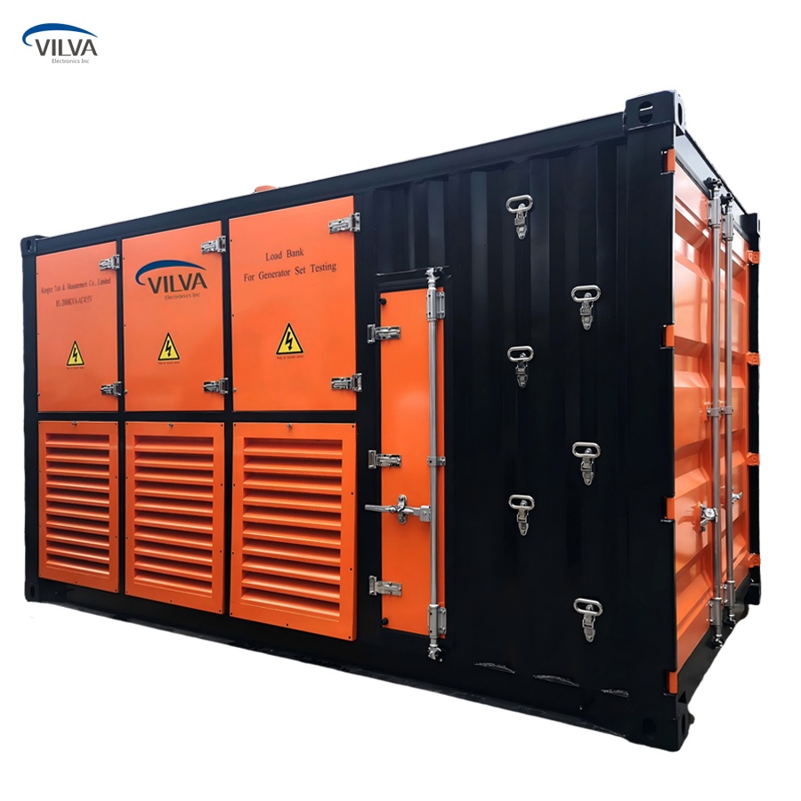 High Precision AC400V-2000KW Outdoor Resistive Load Bank