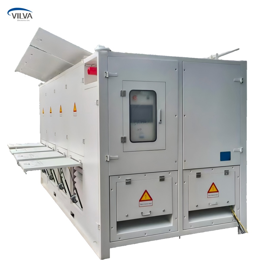 High Accuracy AC400V 1000kw Load Bank Outdoor Type For Generator/ UPS Testing