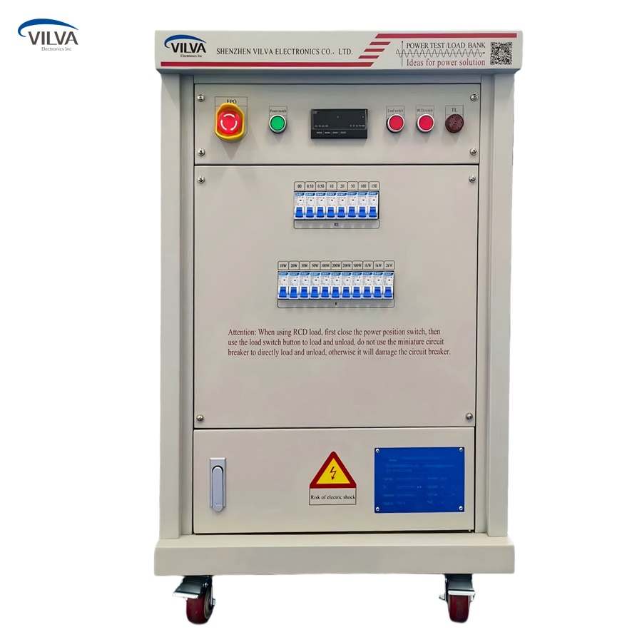 AC 10kW~100KW Variable Resistive Load Bank Tester