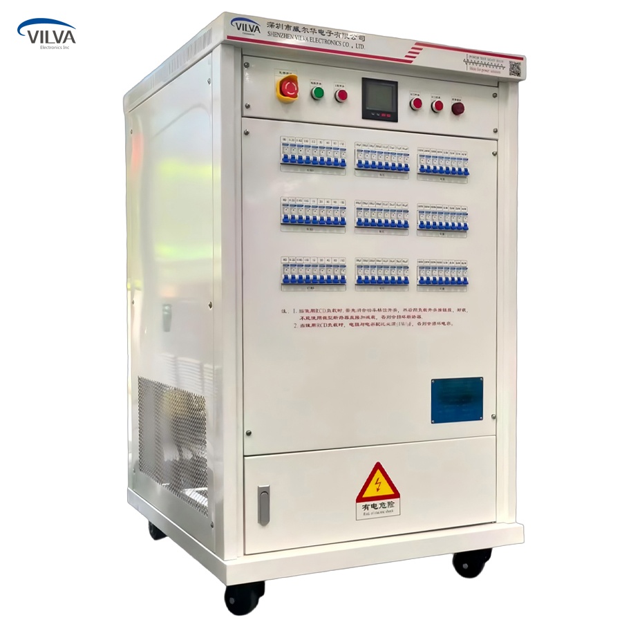 High Accuracy 380V Three Phase Non-Linear 100kVA Load Bank for Invert Testing