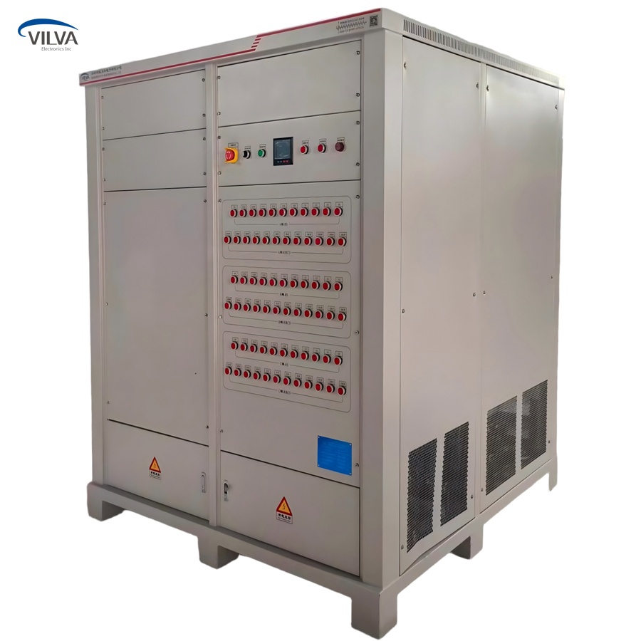 Adjustable 800kVA AC Resistive-Reactive Load Bank for Power System Test