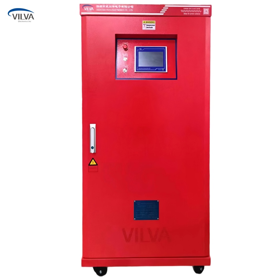 Three Phase 200kVA AC Resistive & Inductive Load Bank for Power System Test