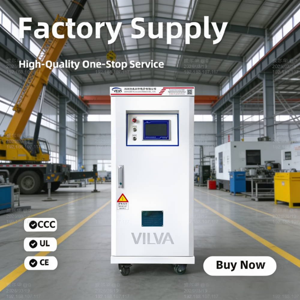 Adjustable 100kVA AC Resistive-Reactive Load Bank for Power System Test