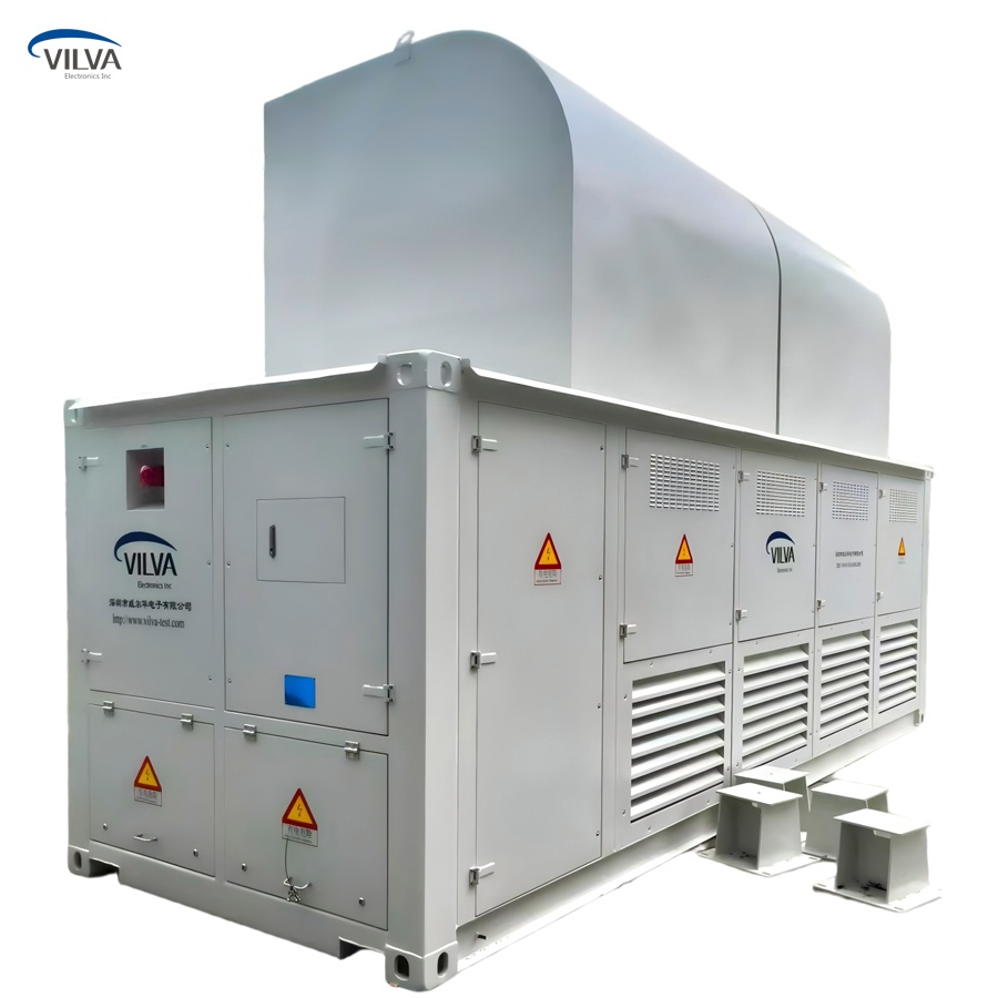 Containerized AC Resistive-Reactive Load Bank for Power Plant Commissioning