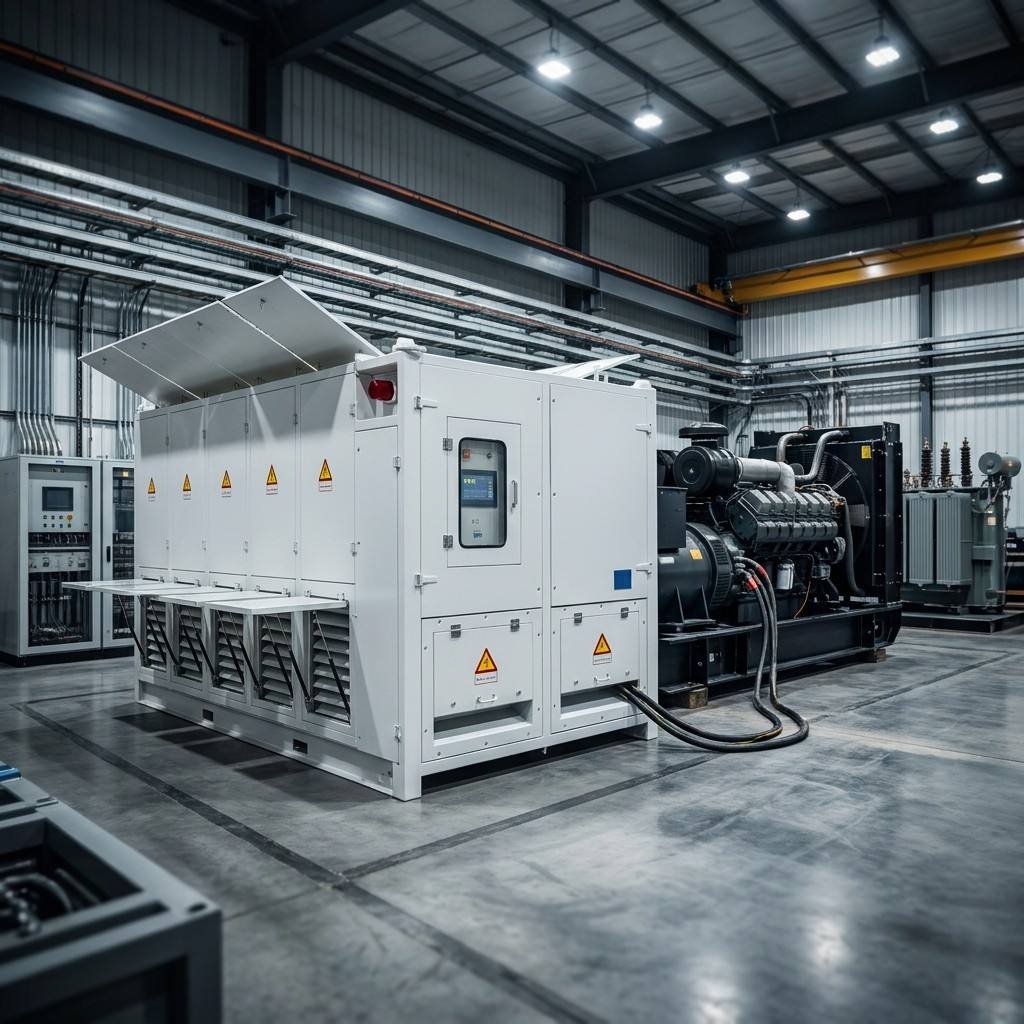 High Accuracy AC400V 1000kw Load Bank Outdoor Type For Generator/ UPS Testing