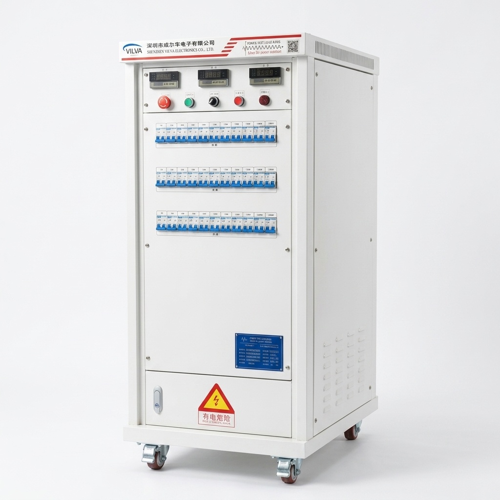 AC/DC 110V 50kW Resistive Load Bank for Power System Simulator Tester