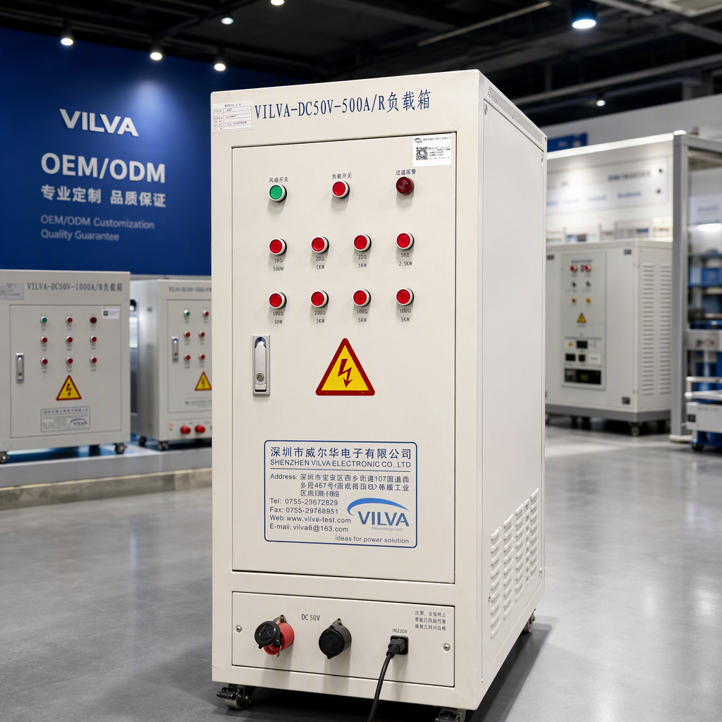 300A / 400A / 500A DC Resistive Load Bank | Battery Discharge & Capacity Testing